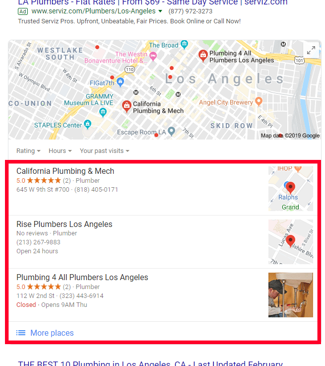 local seo example